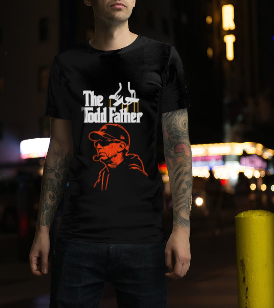 The Todd Father Todd Monken Baseball Themed Fan T-Shirt