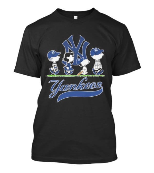 2026 Yankees Peanuts Abbey Road New York MLB T-Shirt
