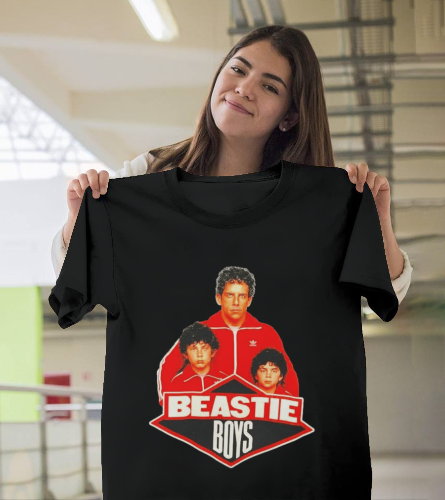 Beastie Boys Red Tracksuit Iconic Hip Hop T-Shirt
