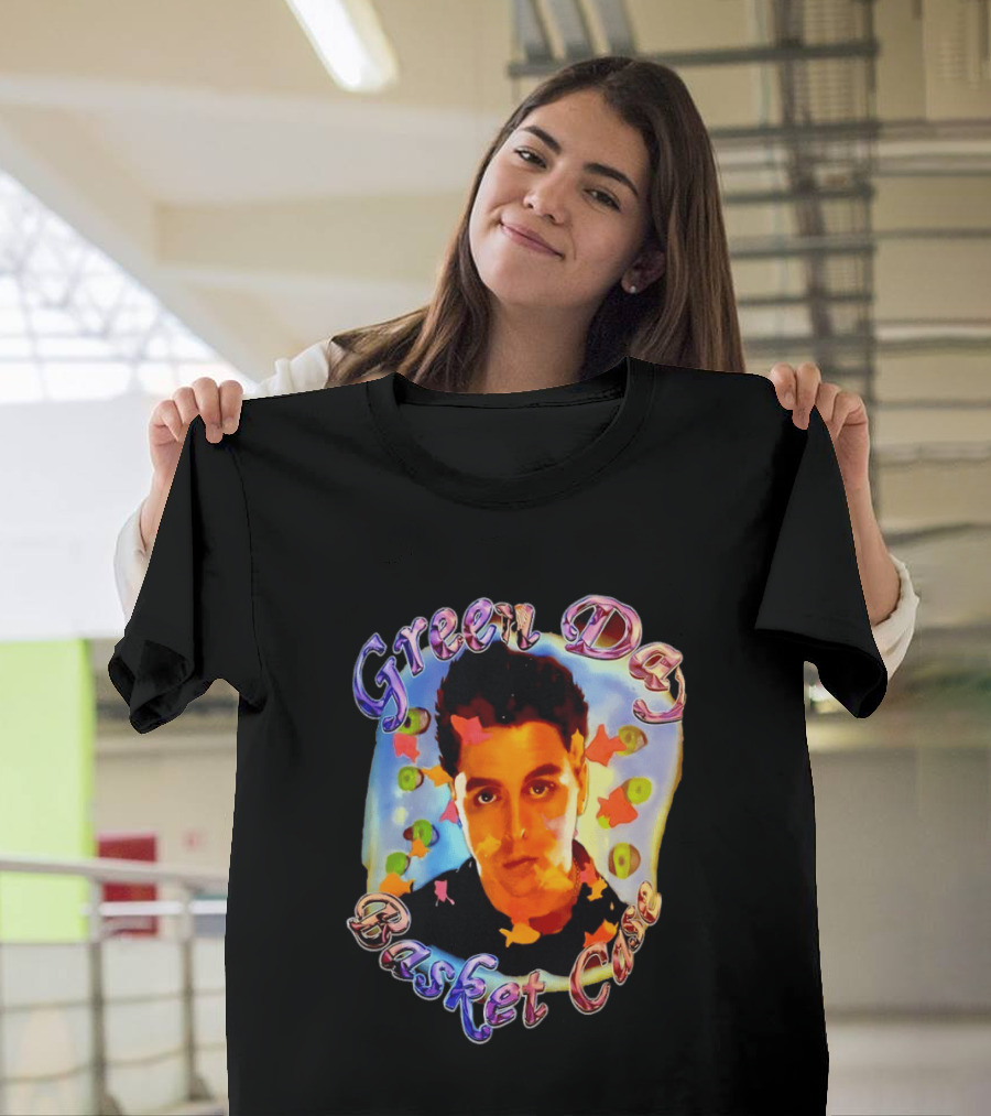 Green Day Basket Case Billie Joe Armstrong Colorful T-Shirt