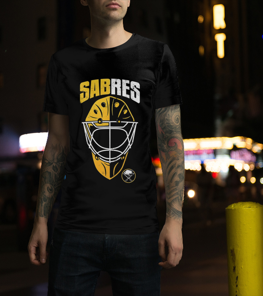 Buffalo Sabres Goalie Mask NHL Sabres T-Shirt