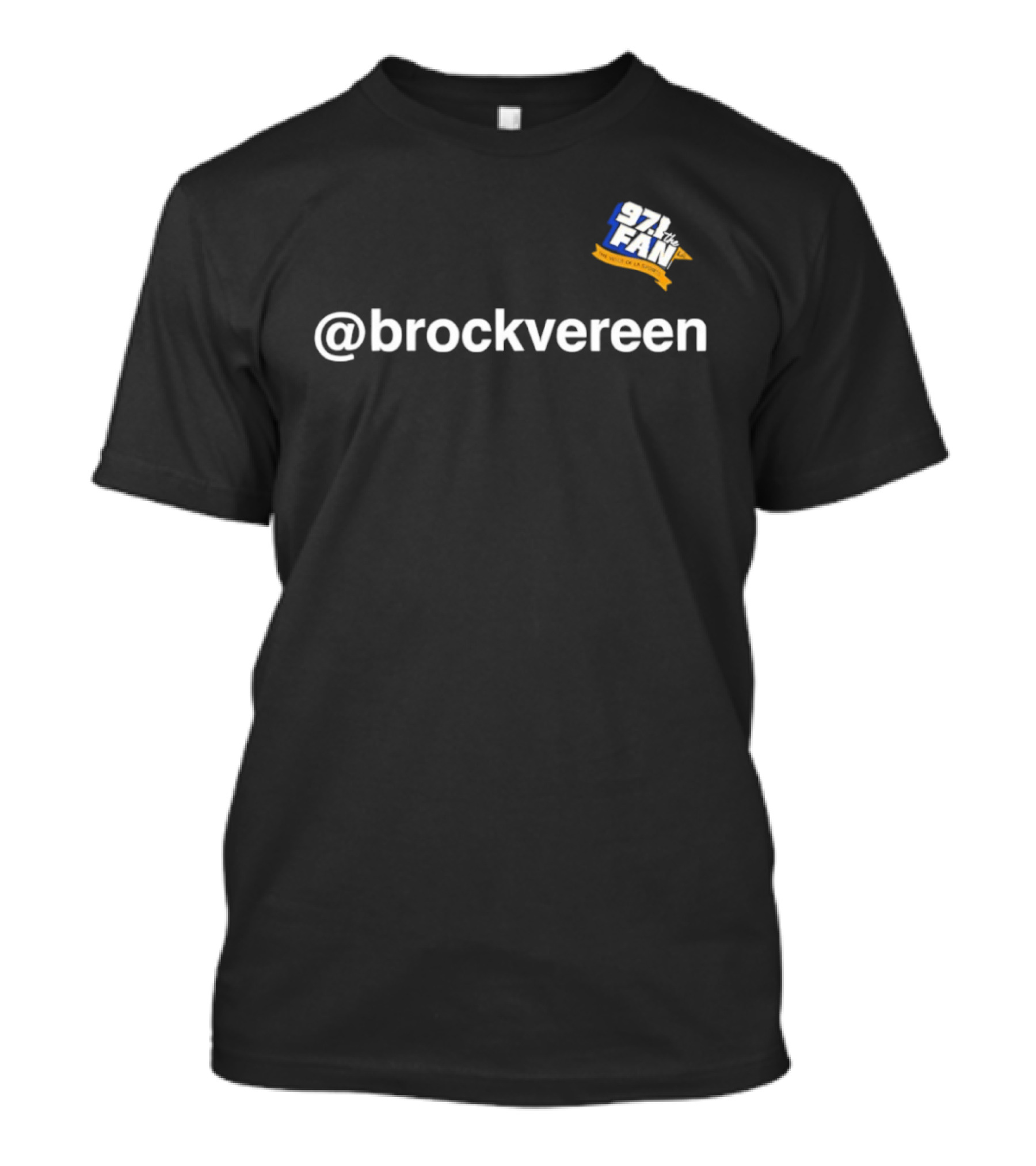 Brockvereen 97.1 FM The Sports Voice Of Los Angeles Radio T-Shirt