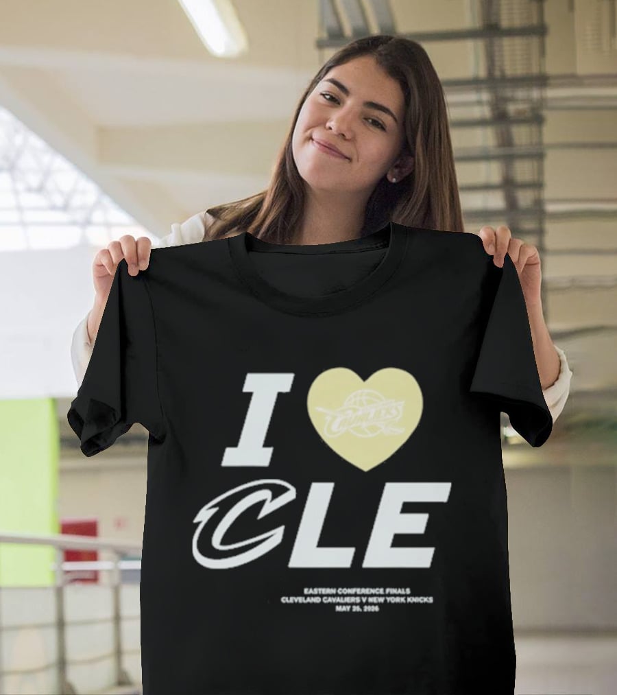 I Love CLE Cleveland Cavaliers Game 4 2026 T-Shirt