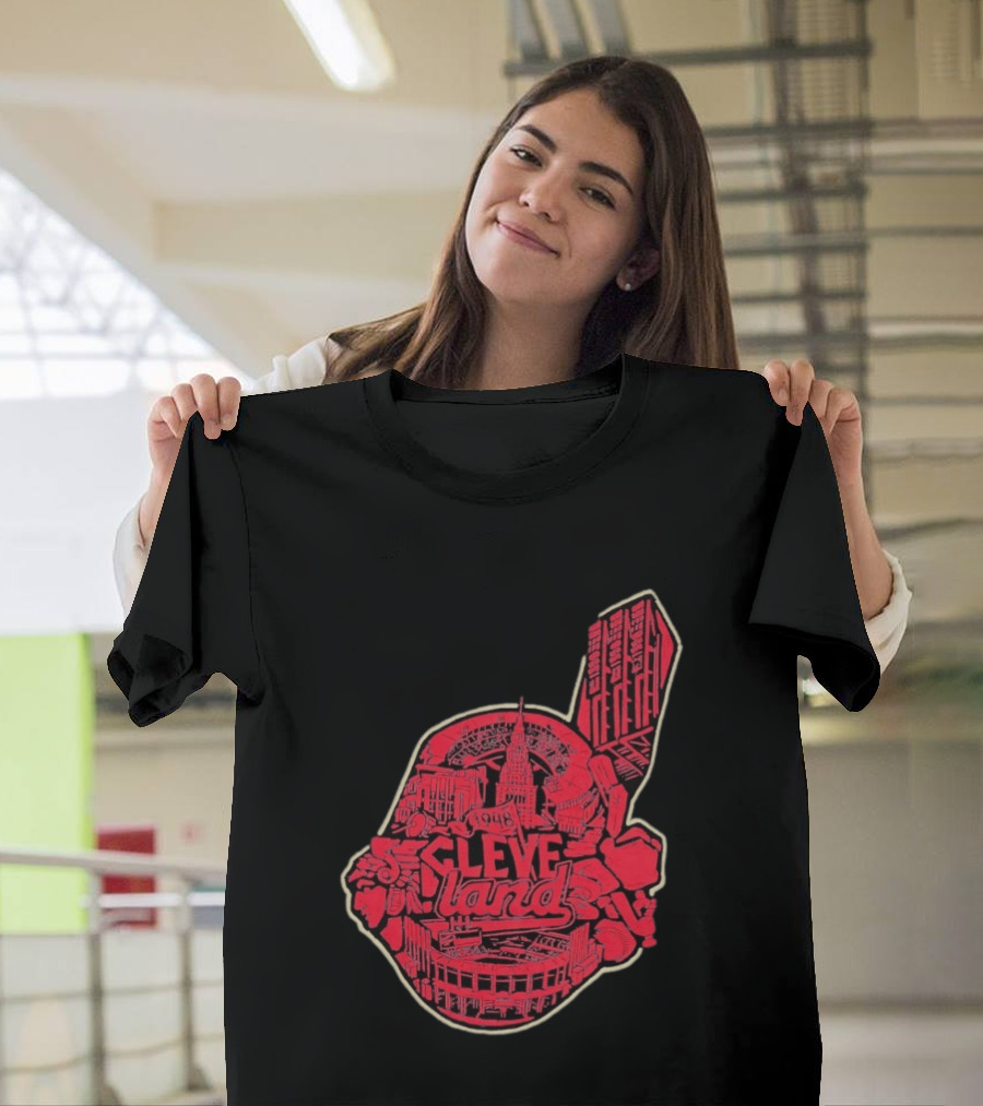 Cleveland Guardians 1948 Terminal Tower Progressive Field CLEVEland T-Shirt