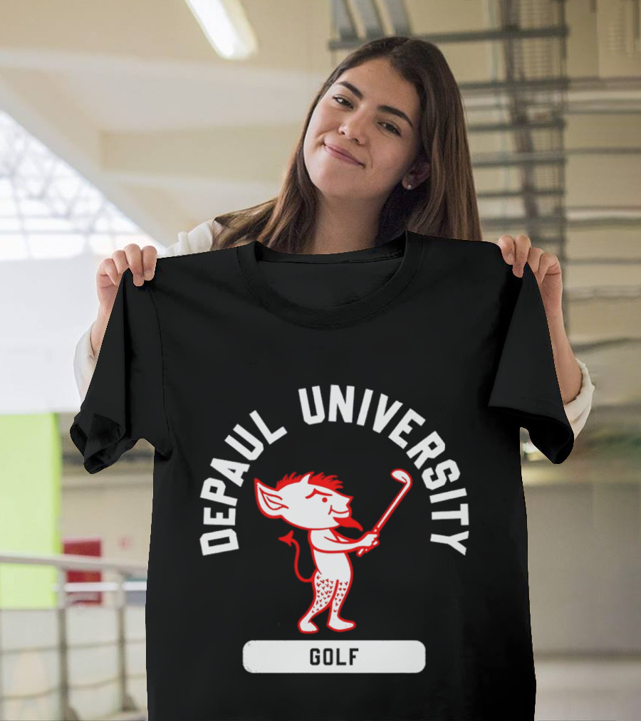 Depaul University Golf Demons Sports Team T-Shirt