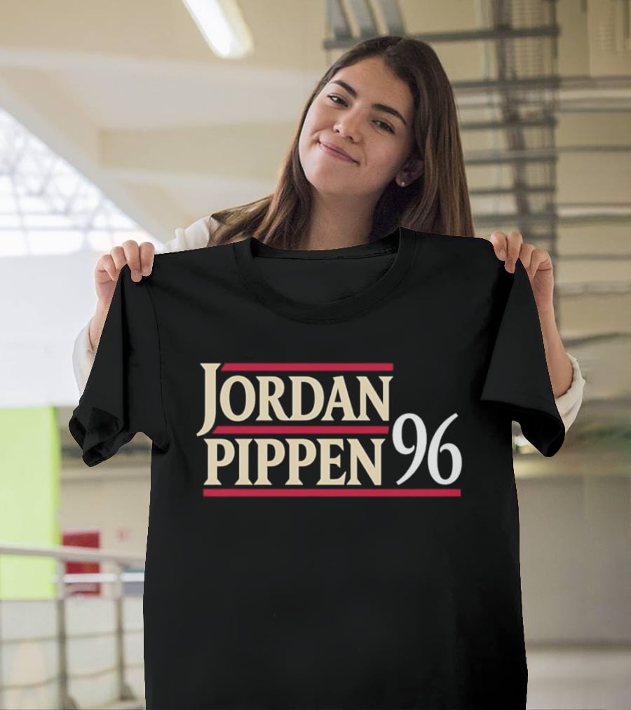 Jordan Pippen 96 Chicago Bulls NBA Classic Stars Dennis Rodman Steve Kerr Phil Jackson T-Shirt