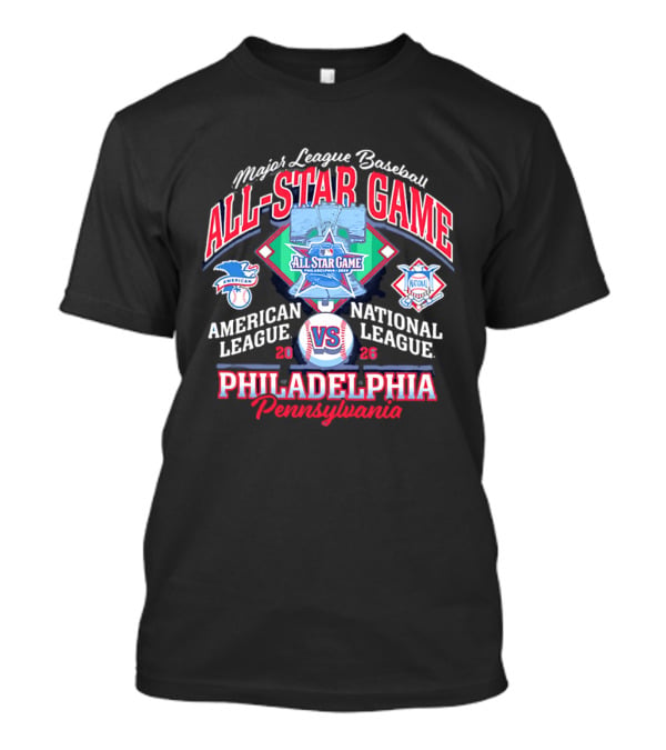 Major League Baseball All Star Game 2026 American National League Philadelphia Pennsylvania T-Shirt