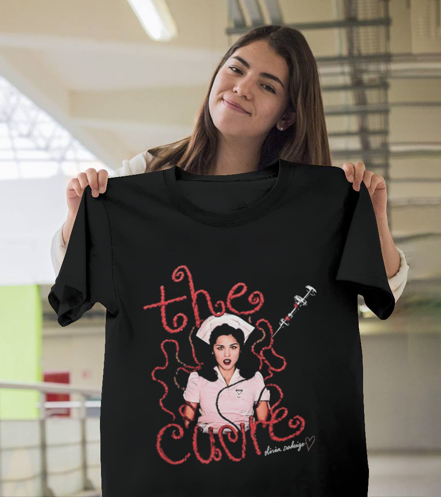 The Cure Mirian Damage Nurse Syringe Gothic Rock Vivian Santiago T-Shirt