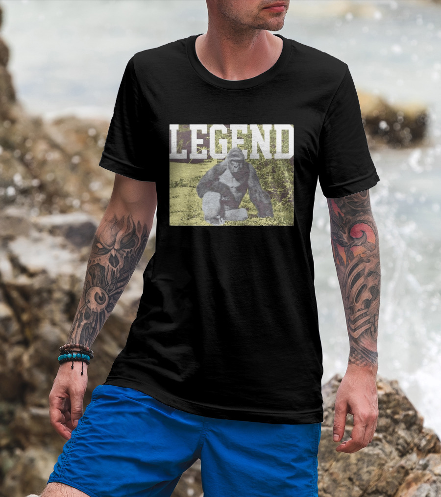Legend Gorilla Wild Animals T-Shirt
