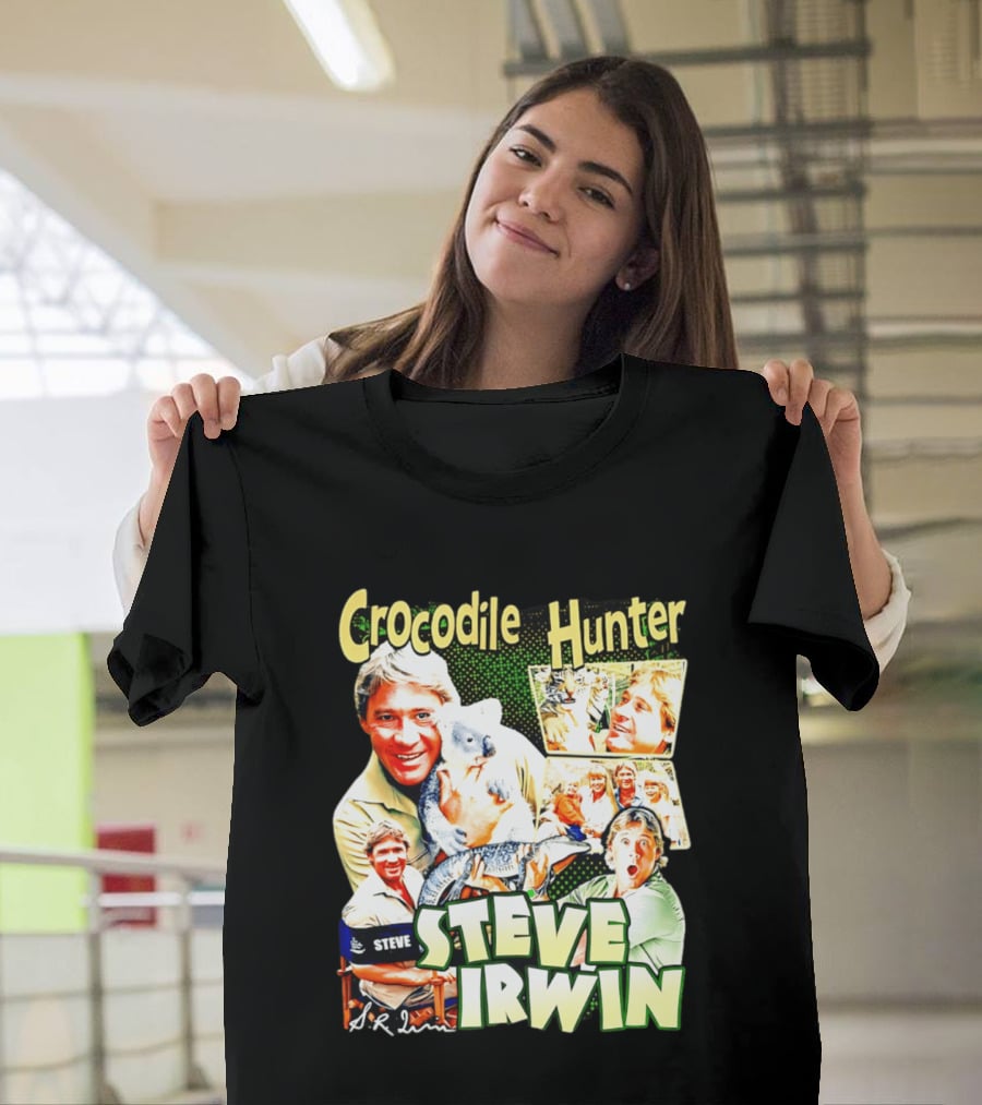 Crocodile Hunter Steve Irwin Wildlife Adventure T-Shirt