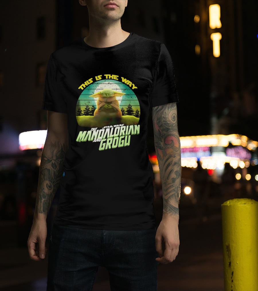 Star Wars The Mandalorian And Grogu This Is The Way T-Shirt