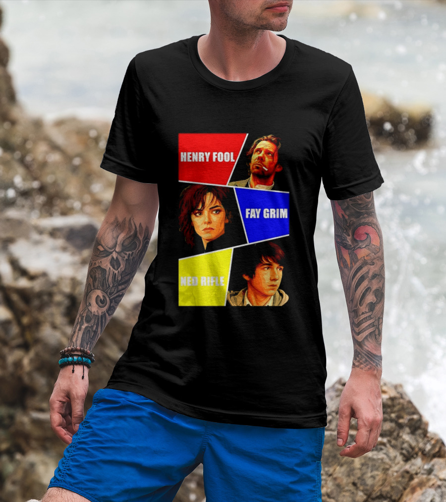Henry Fool Fay Grim Ned Rifle Trilogy Hal Hartley Series T-Shirt