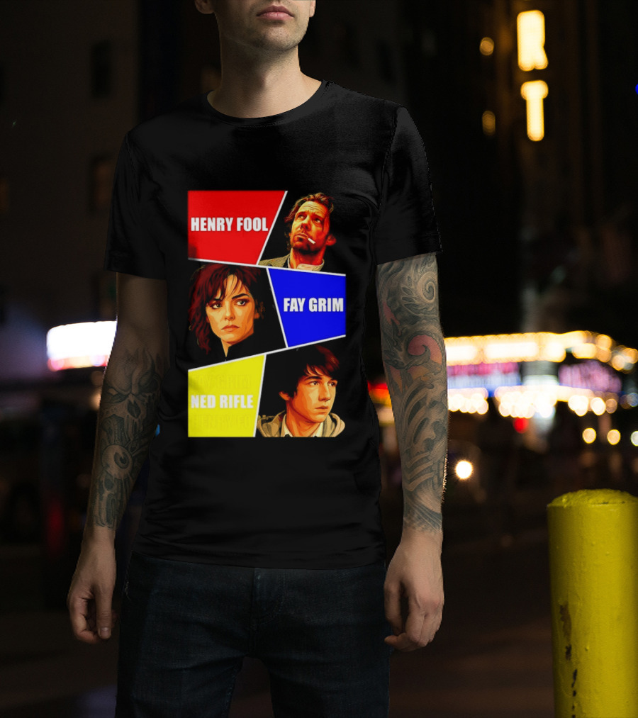 Henry Fool Fay Grim Ned Rifle Trilogy Hal Hartley Series T-Shirt