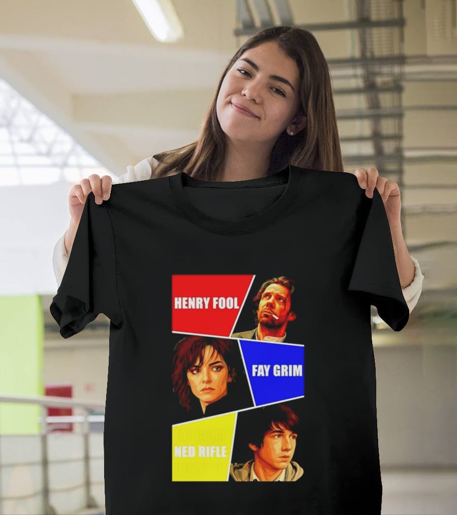 Henry Fool Fay Grim Ned Rifle Trilogy Hal Hartley Series T-Shirt