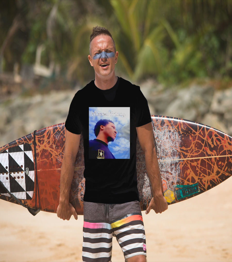 Almost Friday Jalen Brunson NWTS Basketball Sky T-Shirt