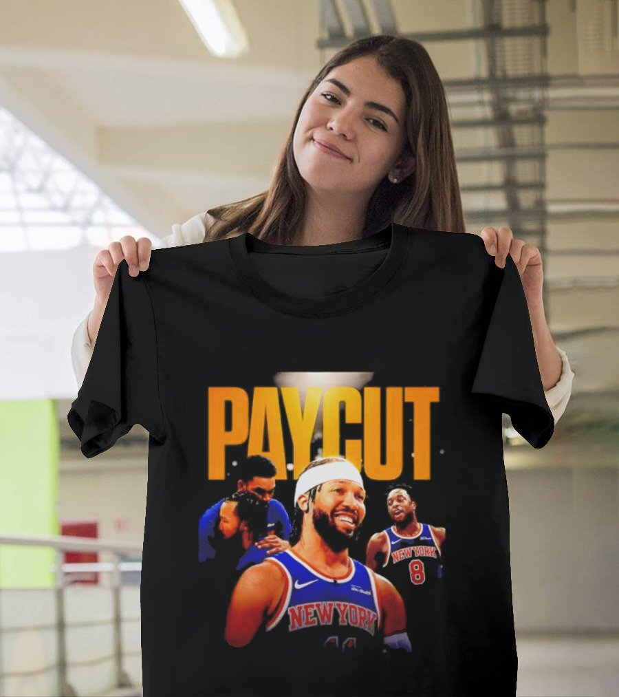 New York Basketball Paycut Jalen Brunson Knicks Edition T-Shirt