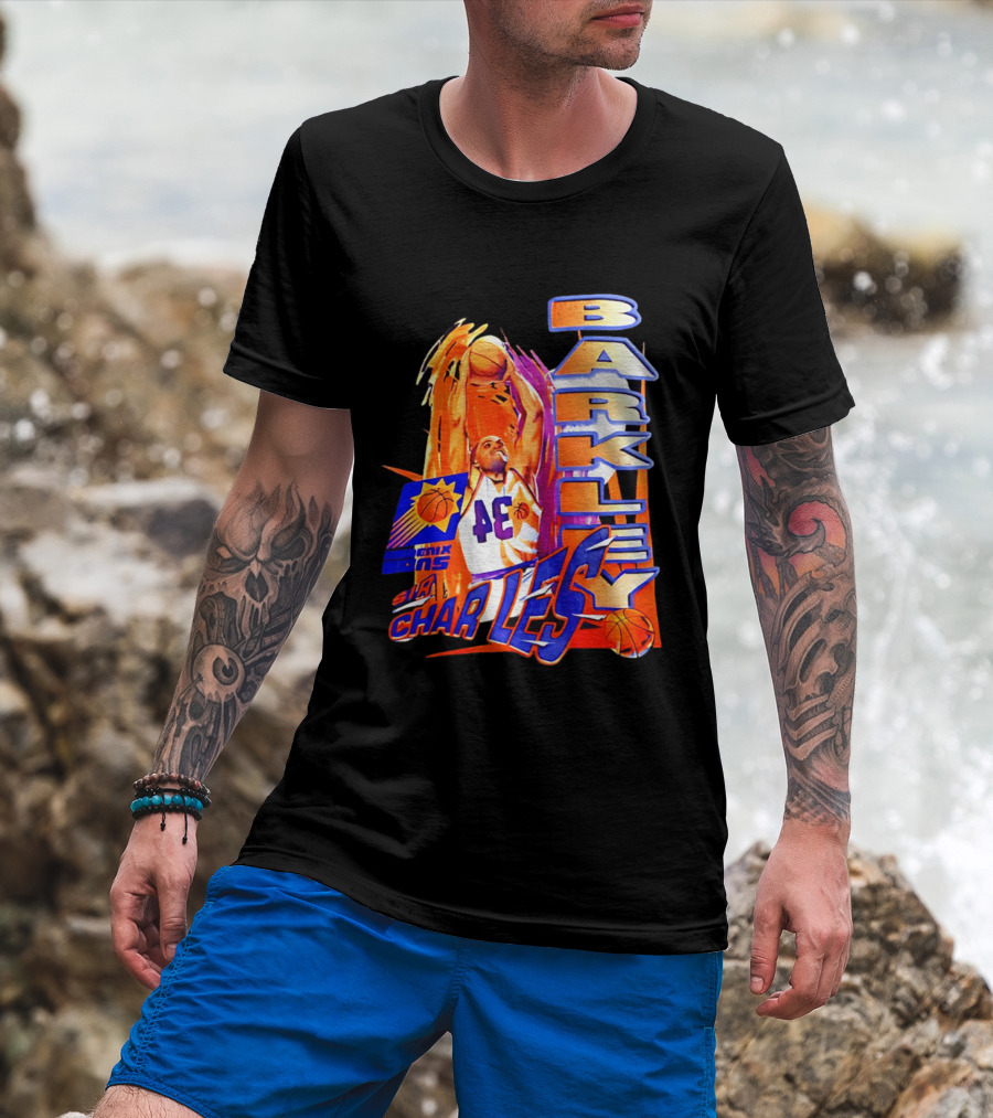 Phoenix Suns Barkley 34 Sir Charles NBA Legends T-Shirt