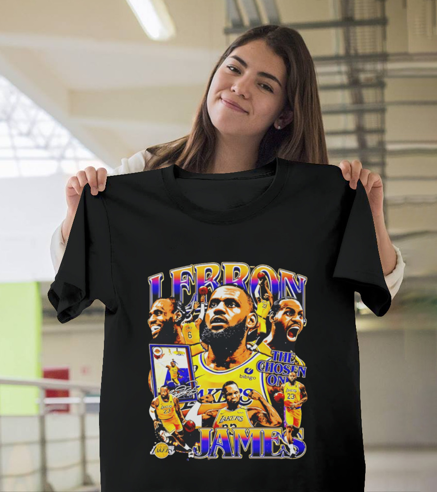 LeBron James Los Angeles Lakers The Chosen One 23 6 T-Shirt