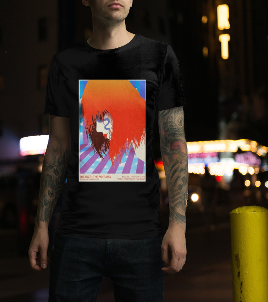 The Sigit X The Panturas Tautau Festival Bandung 31.05.2026 Tritan Point Space T-Shirt