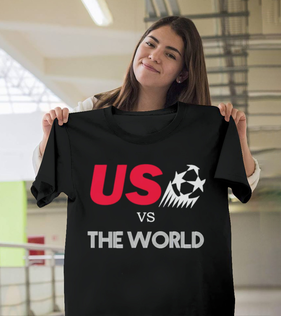 USA Vs The World Soccer 2026 Championship Matchup Fan Collection T-Shirt
