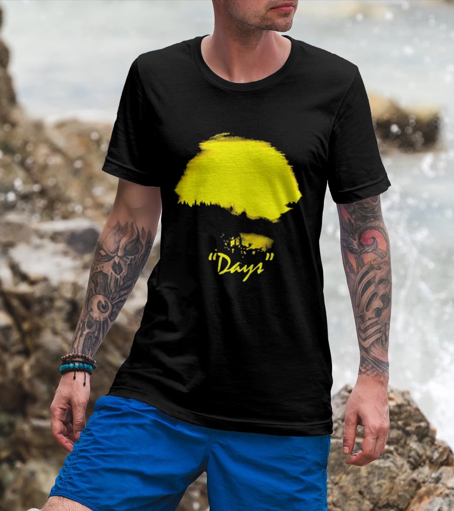 Welcome To Yellow "Days" Bright Sunshine Paintstroke T-Shirt