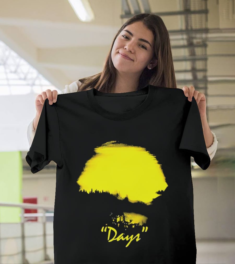 Welcome To Yellow "Days" Bright Sunshine Paintstroke T-Shirt