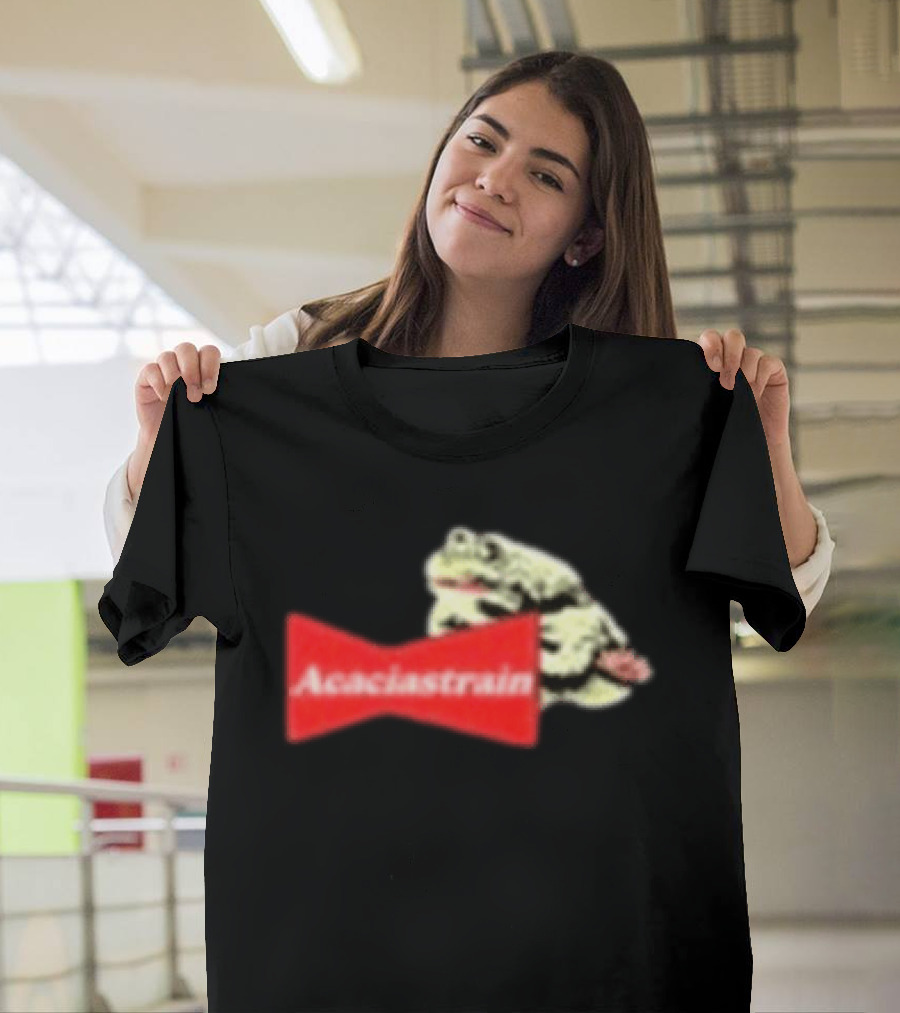 You Are Safe From God Here Acacia Strain Bud Frog T-Shirt