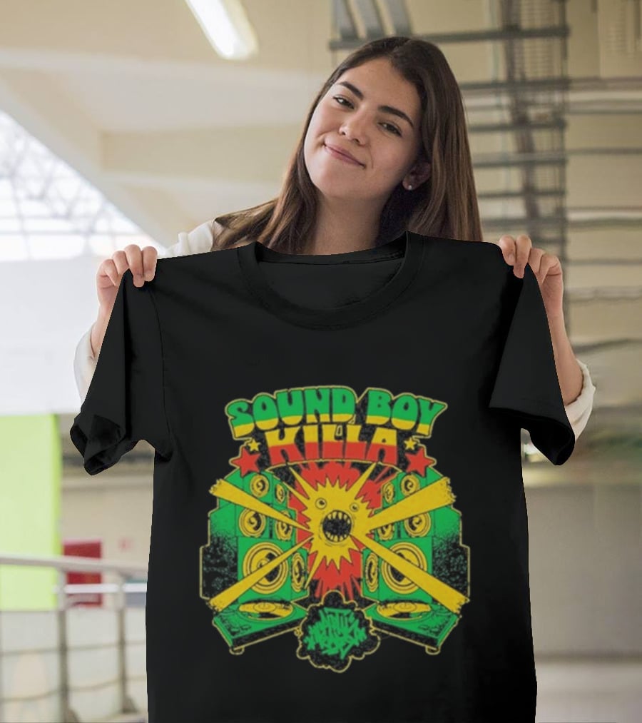 Dirty Heads Sound Boy Killa Vintage Reggae Speaker Blast T-Shirt