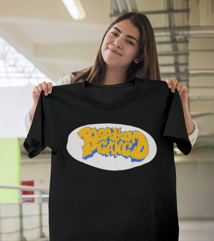 Bloodhound Gang Bold Yellow And Blue T-Shirt