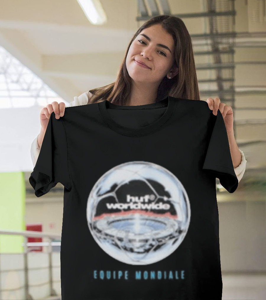 Flatspot Huf Worldwide Equipe Mondiale Soccer Ball Huf Worldwide Equipe Mondiale T-Shirt
