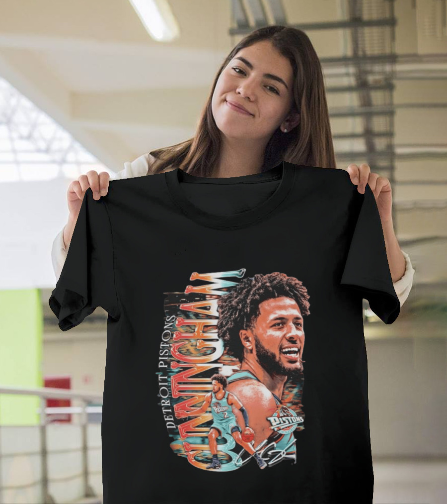 Cade Cunningham Detroit Pistons CUNNINGHAM Pistons T-Shirt