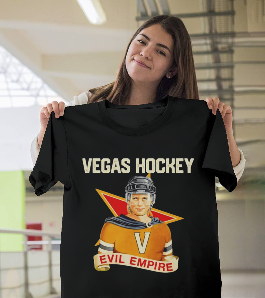 Vegas Hockey Ivan Drago Evil Empire T-Shirt