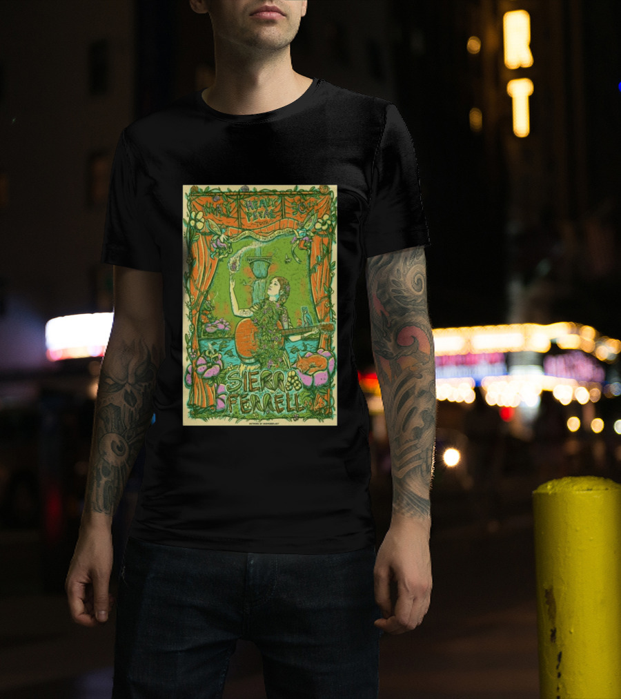 Sierra Ferrell Heavy Petal Tour May 20 2026 McMenamins Edgefield Portland Oregon T-Shirt