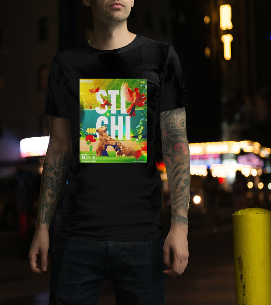 STL CHI St Louis Cardinals Vs Chicago Cubs 400 Stadium Rivalry 9 25 31 T-Shirt