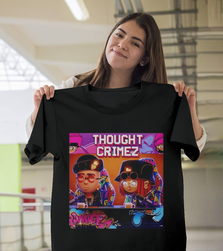 Thought Crimez Ramitez MP SIN Podcast T-Shirt