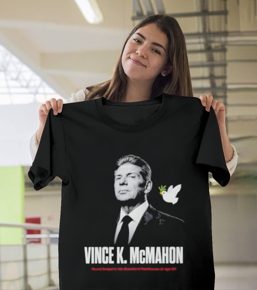 Vince K. McMahon Dove And Clover T-Shirt