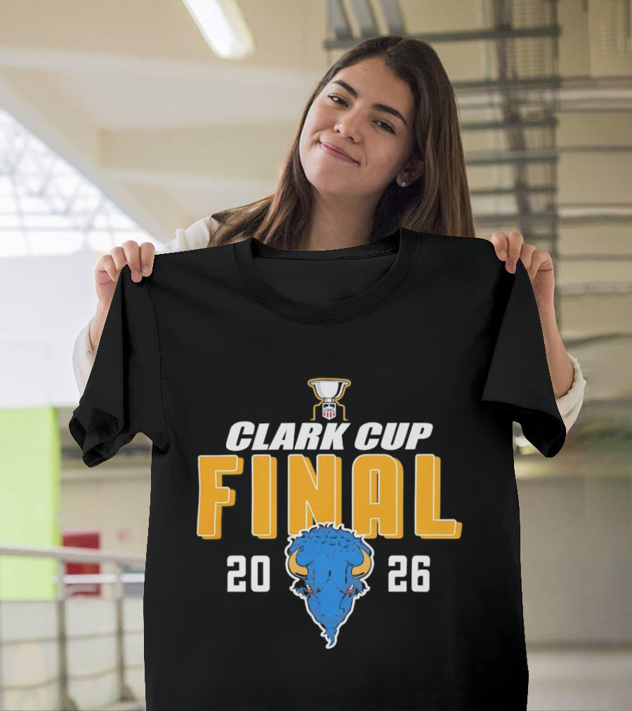 Buffalo Sabres 2026 Clark Cup Final Sioux Falls Stampede Hockey T-Shirt