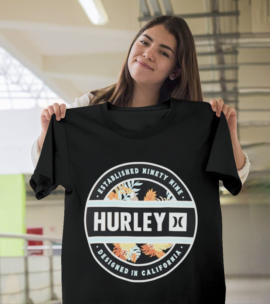 Hurley Established Ninety Nine Tropical California Collection T-Shirt
