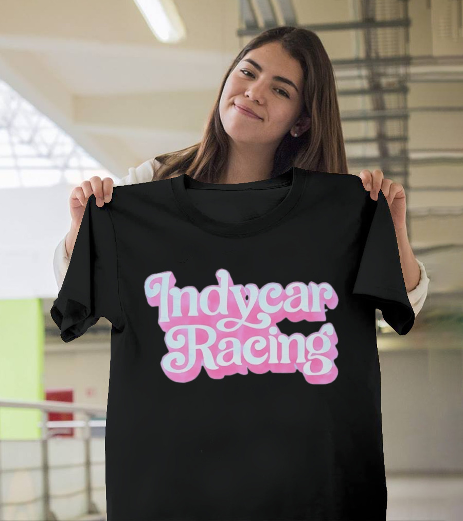 IndyCar Racing Barbie Pink T-Shirt