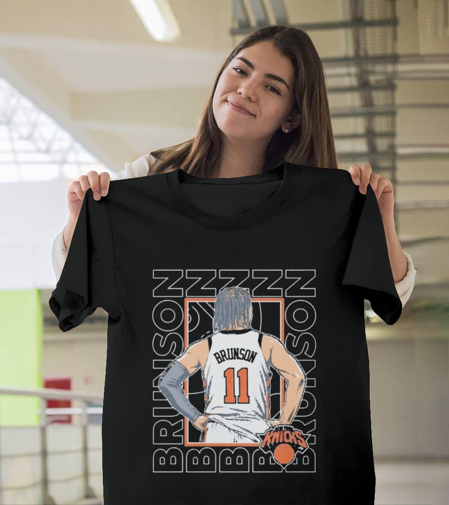 BRUNSON 11 New York Knicks Jalen Brunson ZZZZ T-Shirt