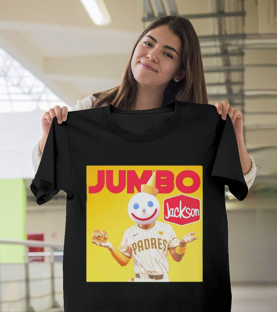 San Diego Padres MLB Jumbo Jack Jackson Collaboration T-Shirt