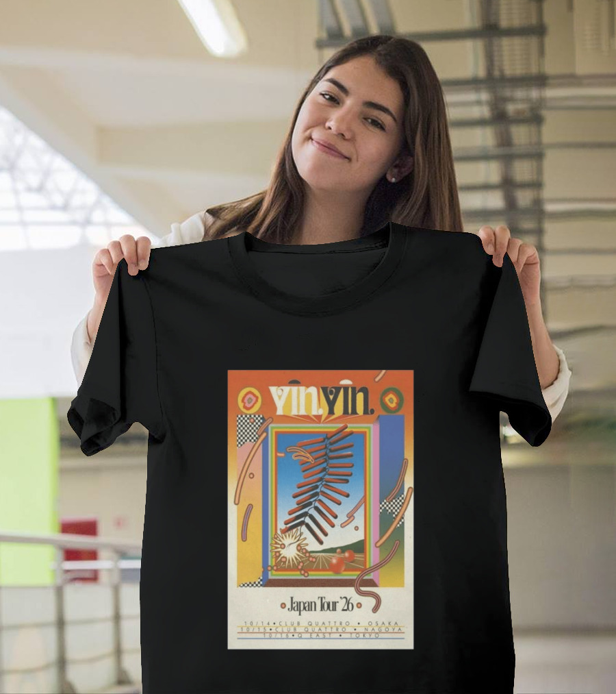YinYin Japan Tour 2026 Club Quattro Osaka Nagoya Tokyo T-Shirt