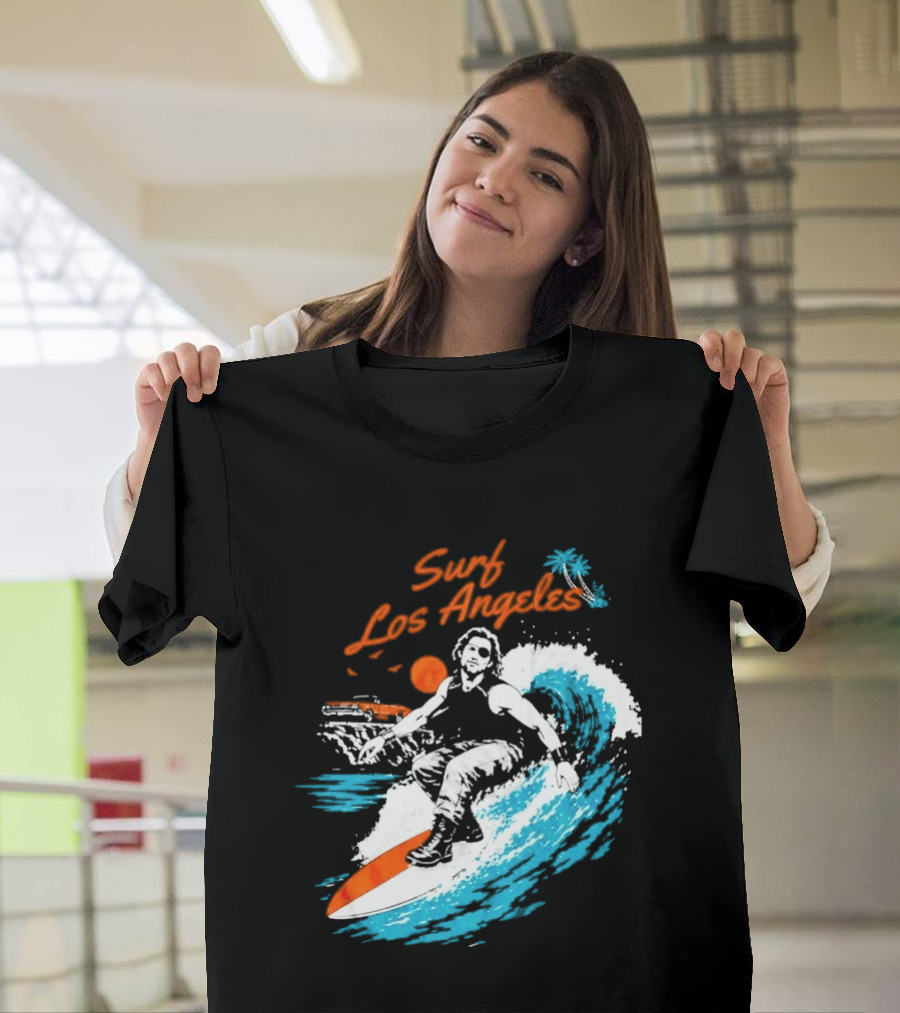 Surf Los Angeles Snake Plissken Escape From New York T-Shirt