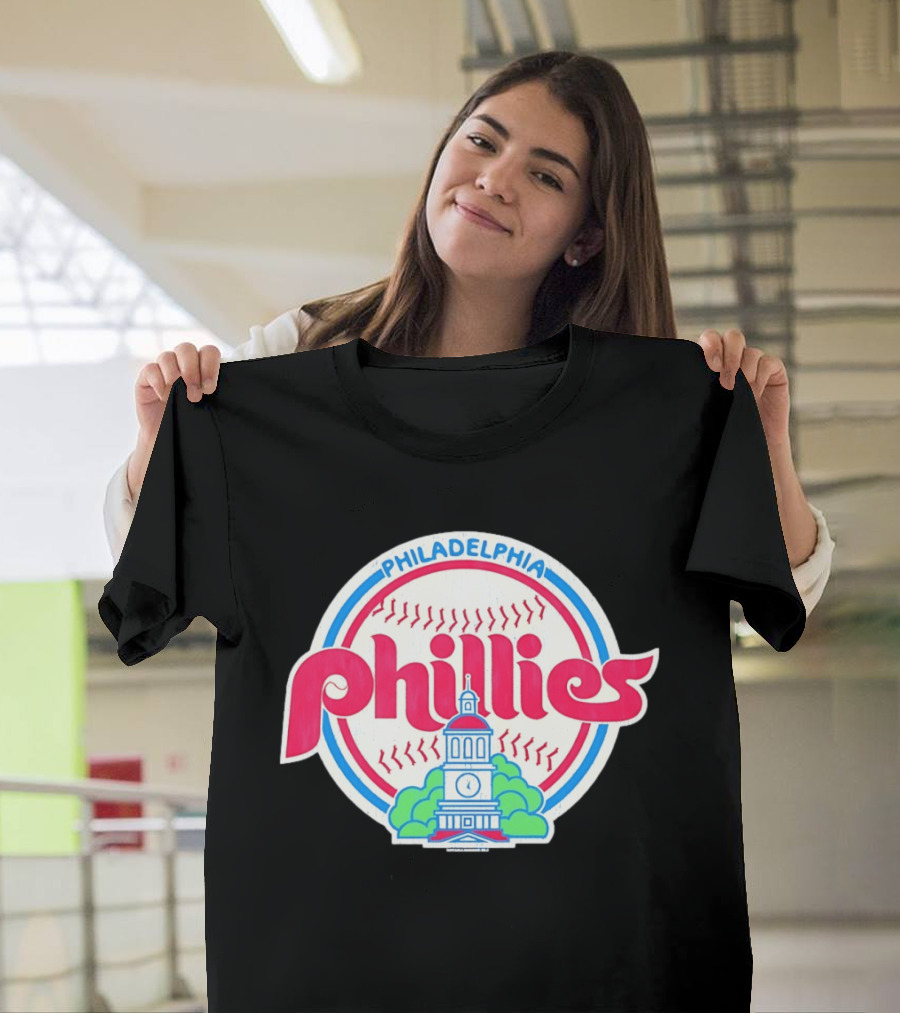 Philadelphia Phillies Liberty Bell Baseball T-Shirt