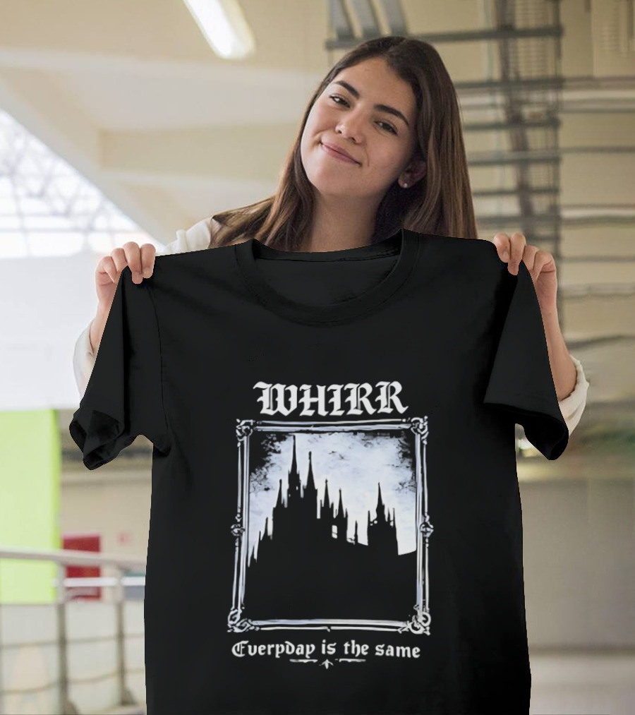 WHIRR Everyday Is The Same Gothic Castle Scene T-Shirt