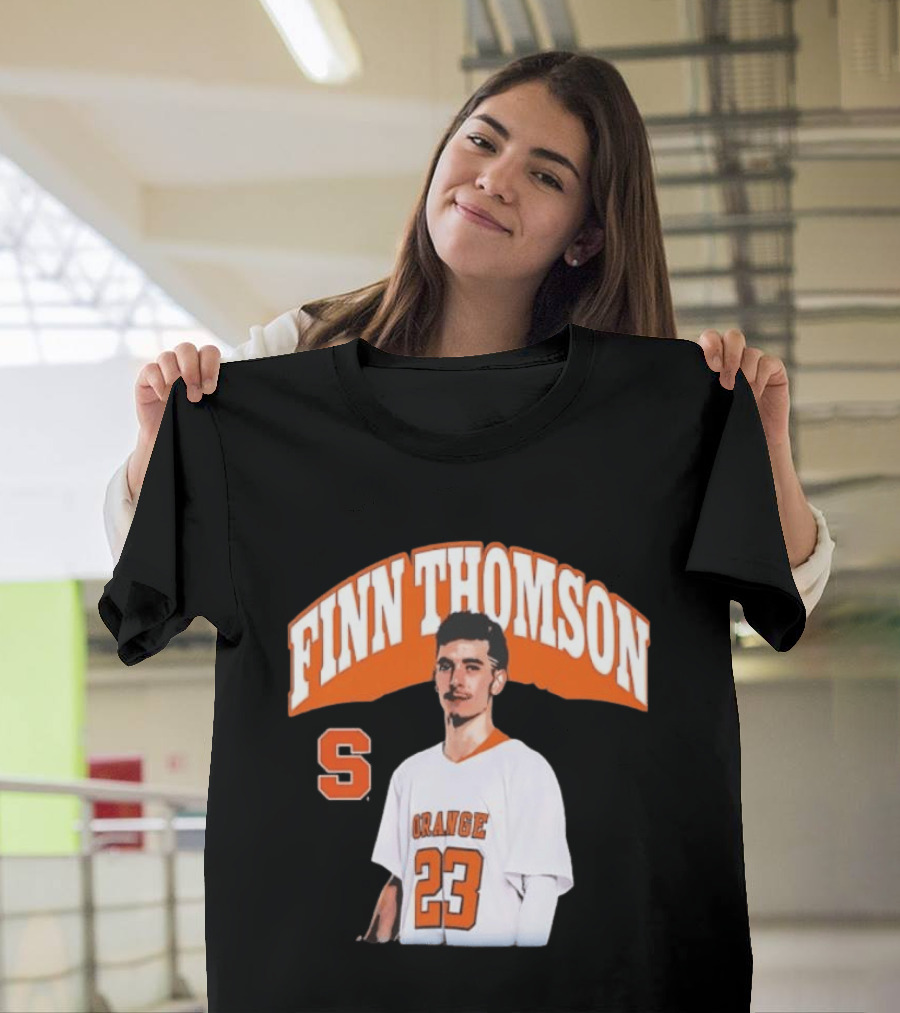 Syracuse Orange Lacrosse Finn Thomson Number 23 T-Shirt