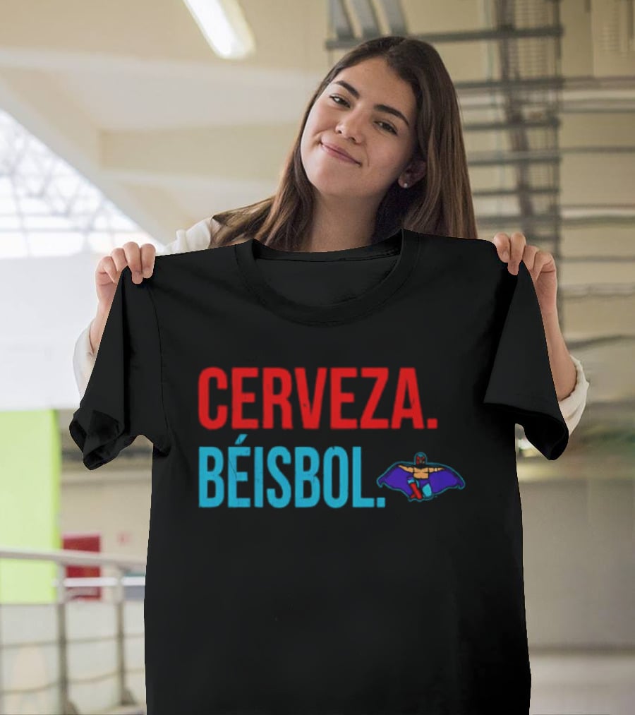 Cerveza Béisbol Luchador Fun And Fiesta T-Shirt