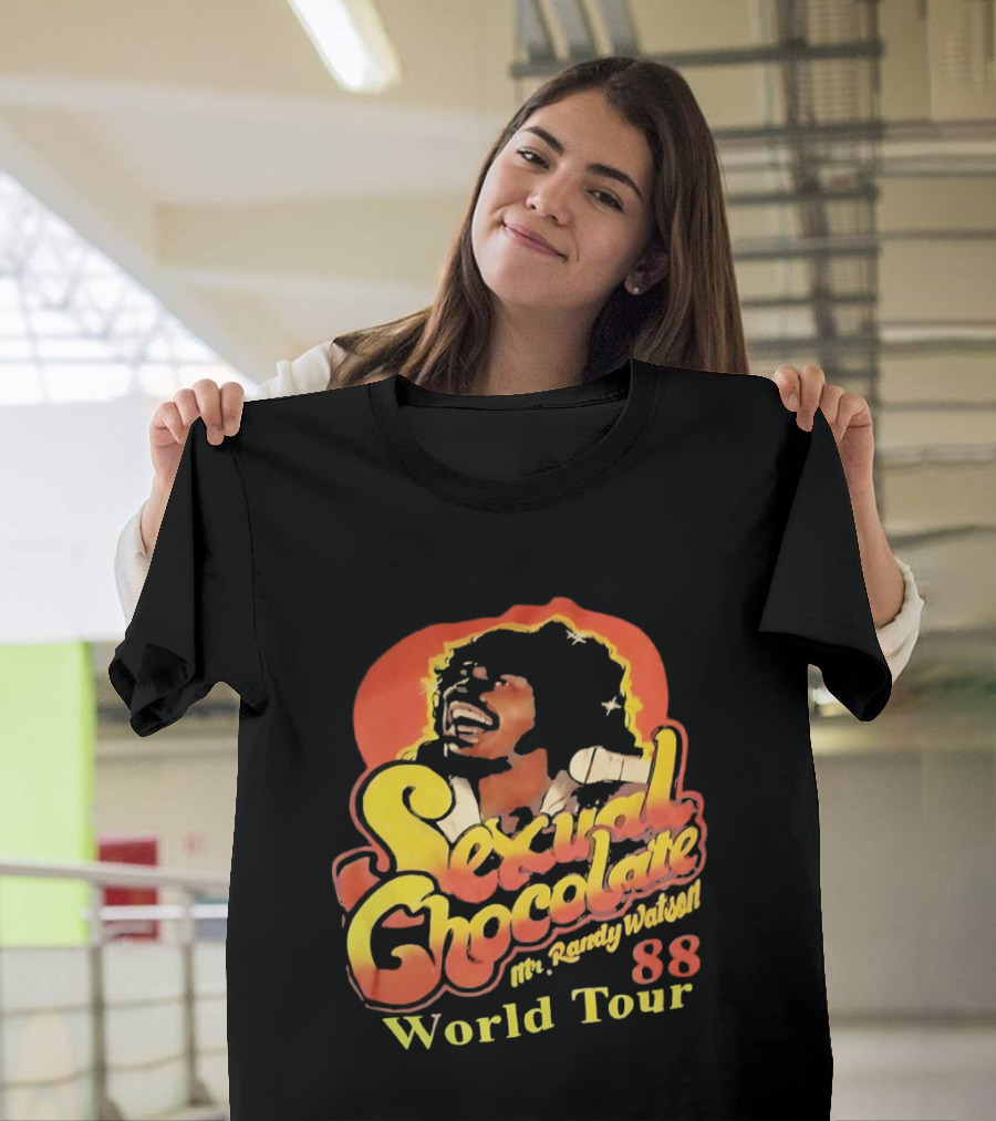 Sexual Chocolate Mr Randy Watson 88 World Tour Eddie Murphy Coming To America T-Shirt