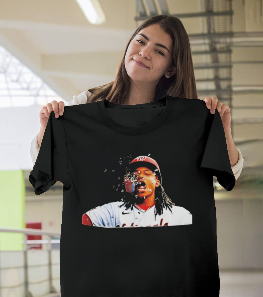 Jacob Young CJ Abrams Washington Nationals Baseball Player T-Shirt