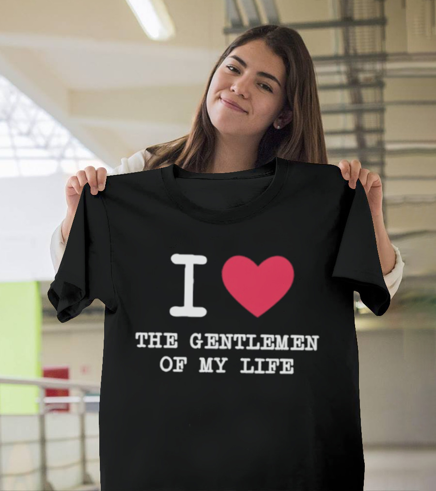 Javier Reyes I Heart The Gentlemen Of My Life T-Shirt